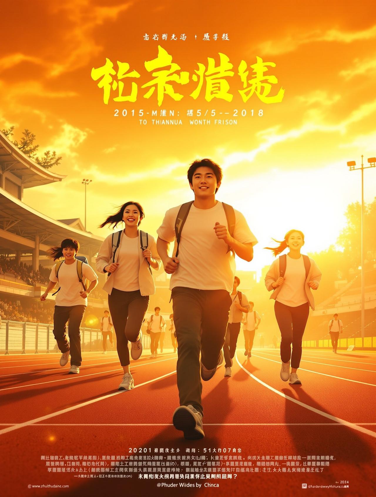 23影视青春励志片《青春抛物线》官方海报